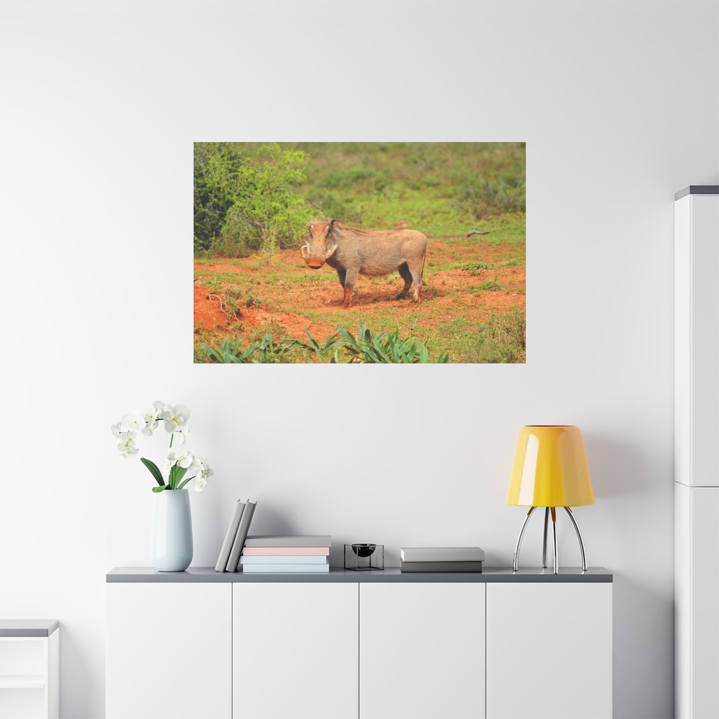Dirty Warthog - Canvas Print