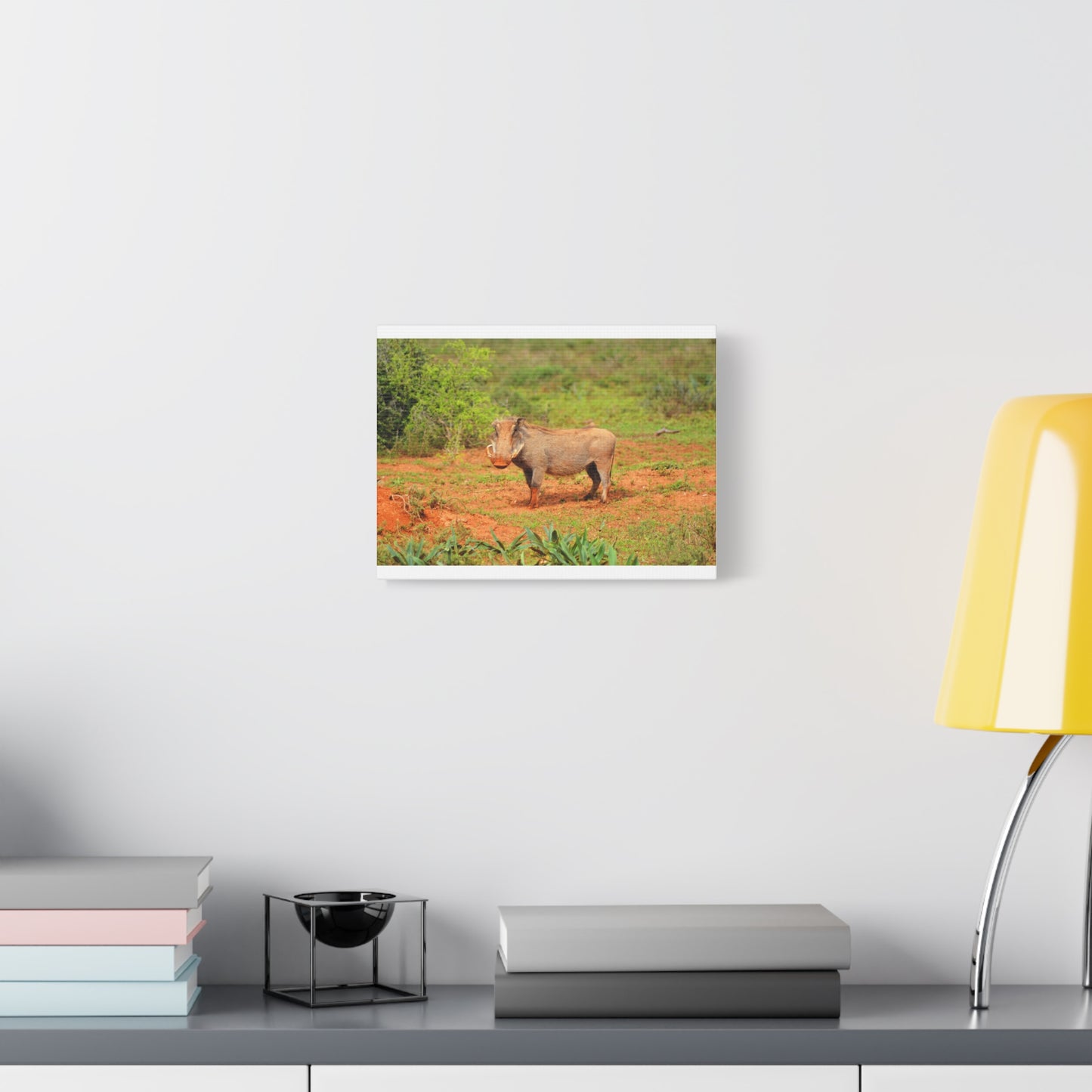 Dirty Warthog - Canvas Print