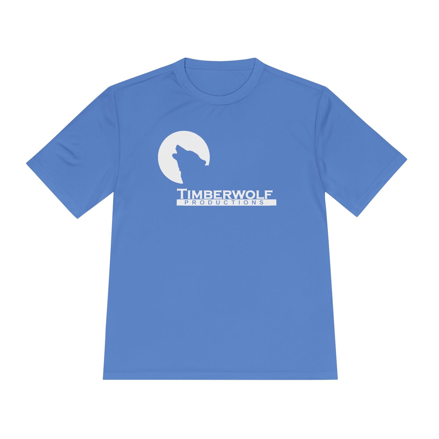 Unisex Moisture Wicking Tee - Timberwolf Graphic Shirt, Cool Workout Tee, Outdoor Adventure Gear, Gift for Nature Lovers