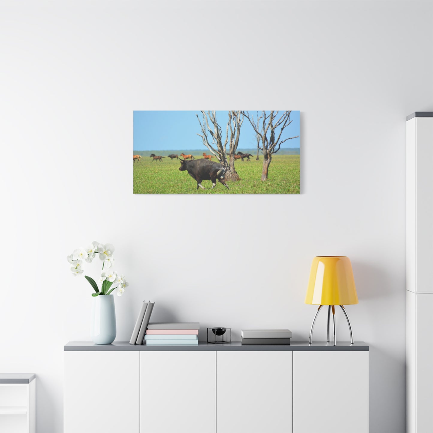 Australia Banteng - Canvas Print