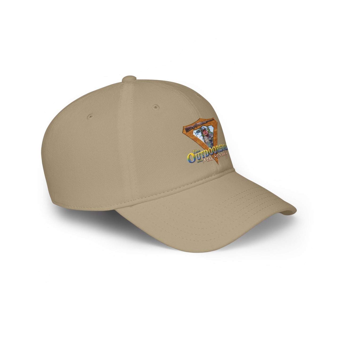 Outdoorsman Low Profile Baseball Cap, Fishing Hat, Outdoor Gear, Stylish Cap, Summer Accessories, Gift for Dad