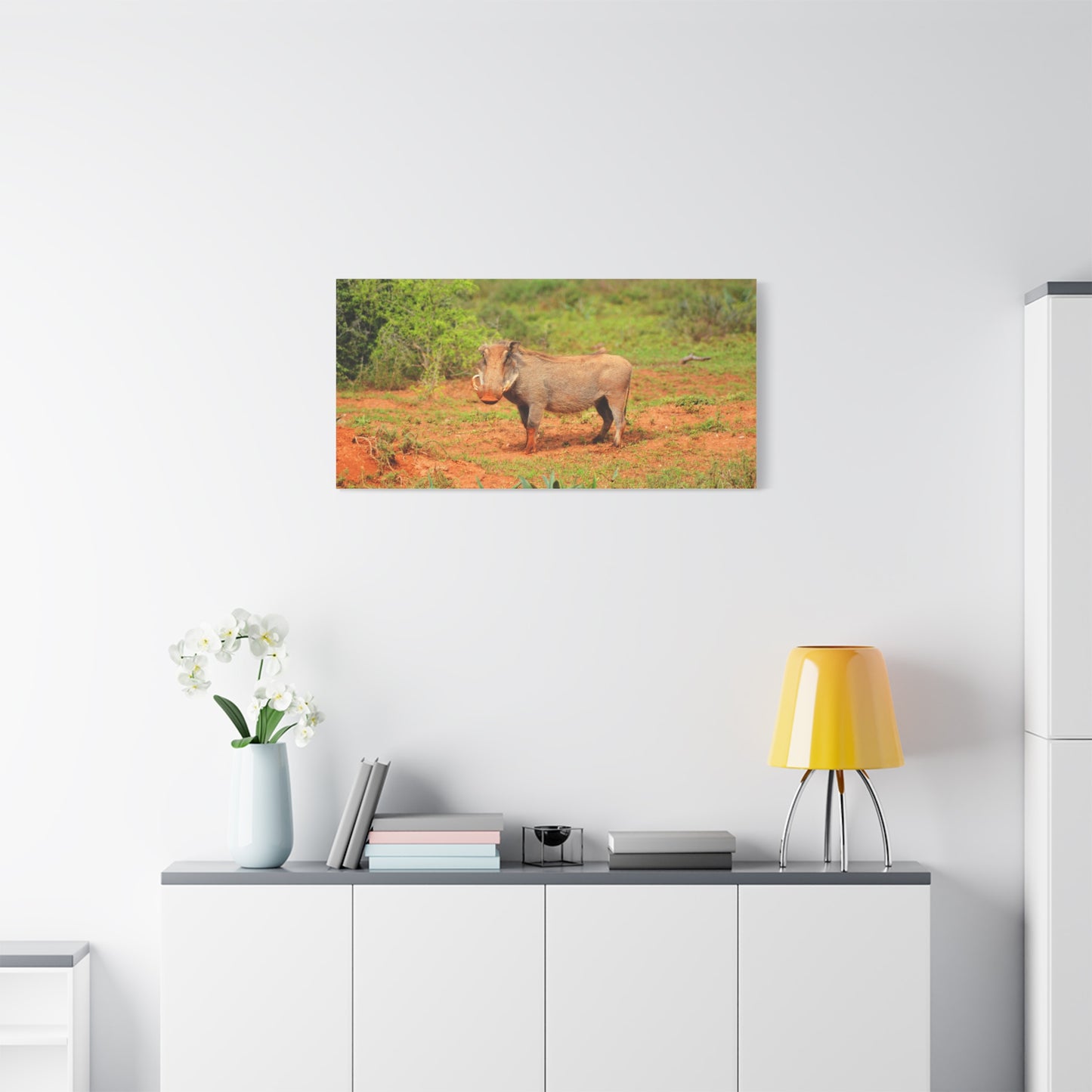 Dirty Warthog - Canvas Print