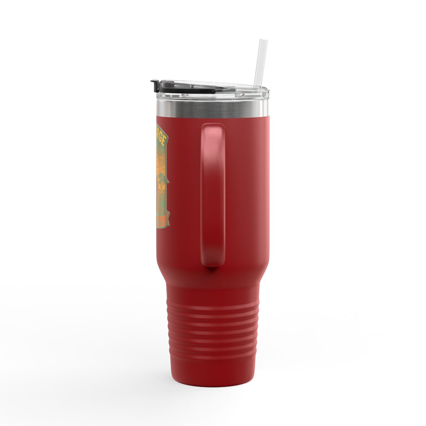 Giraffe Travel Mug | Inspirational Tumbler Live Large Stand Tall
