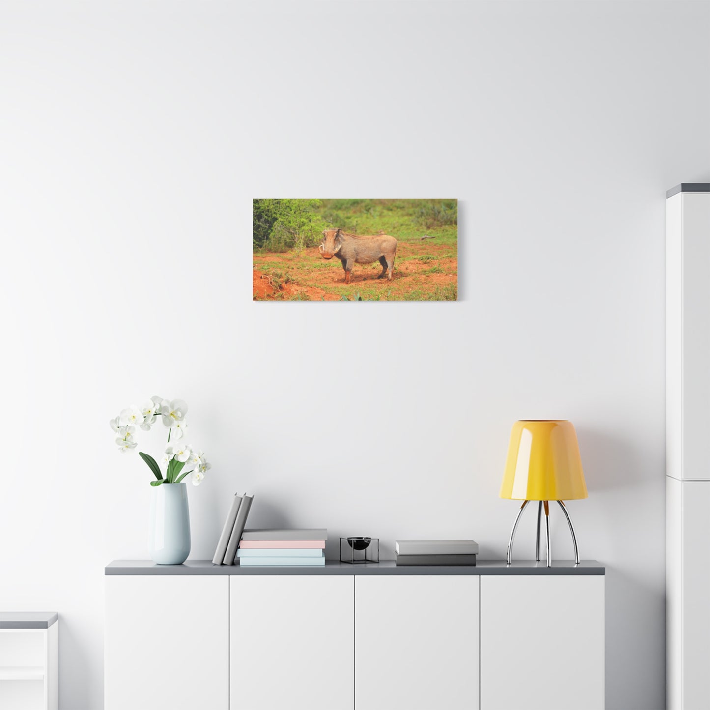 Dirty Warthog - Canvas Print