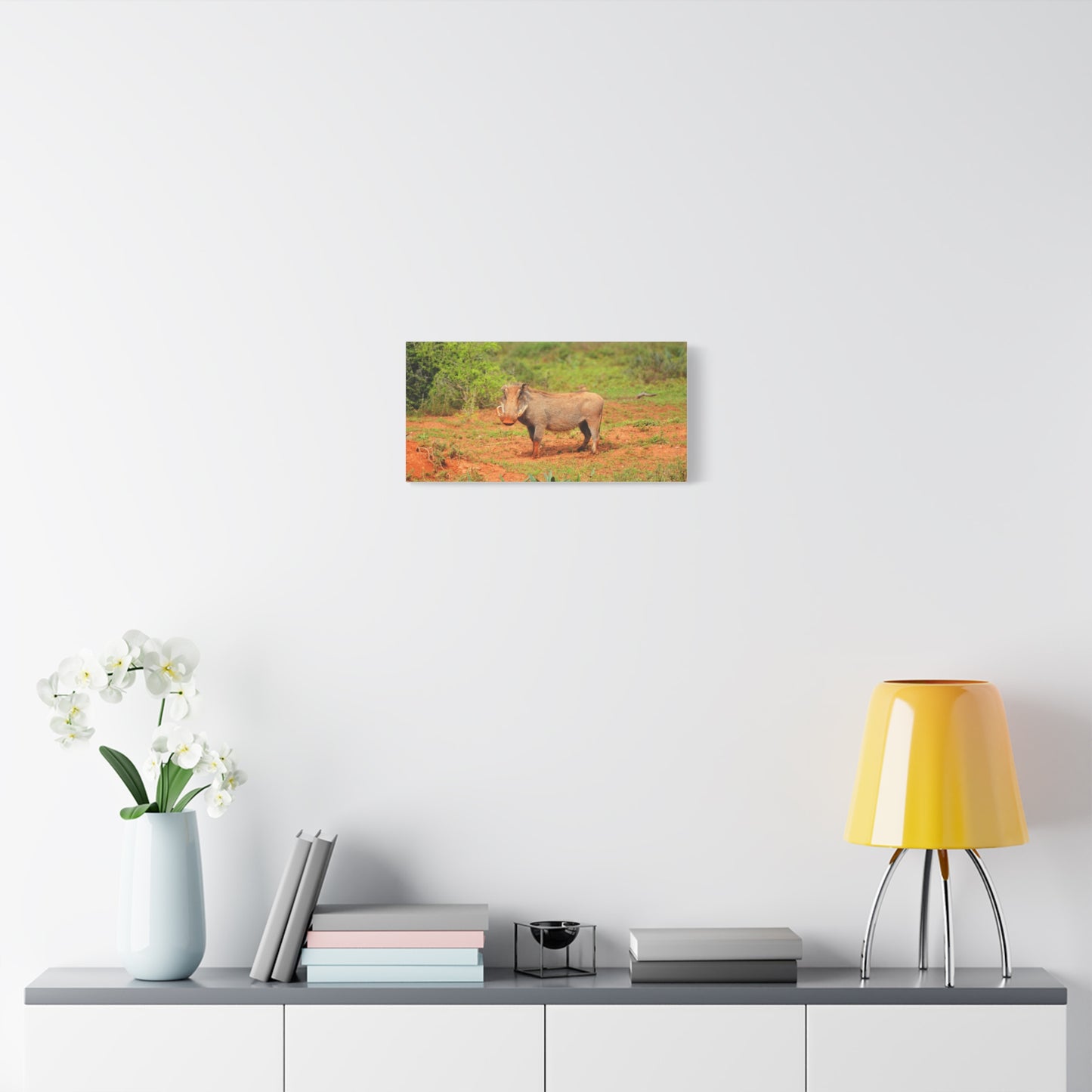 Dirty Warthog - Canvas Print