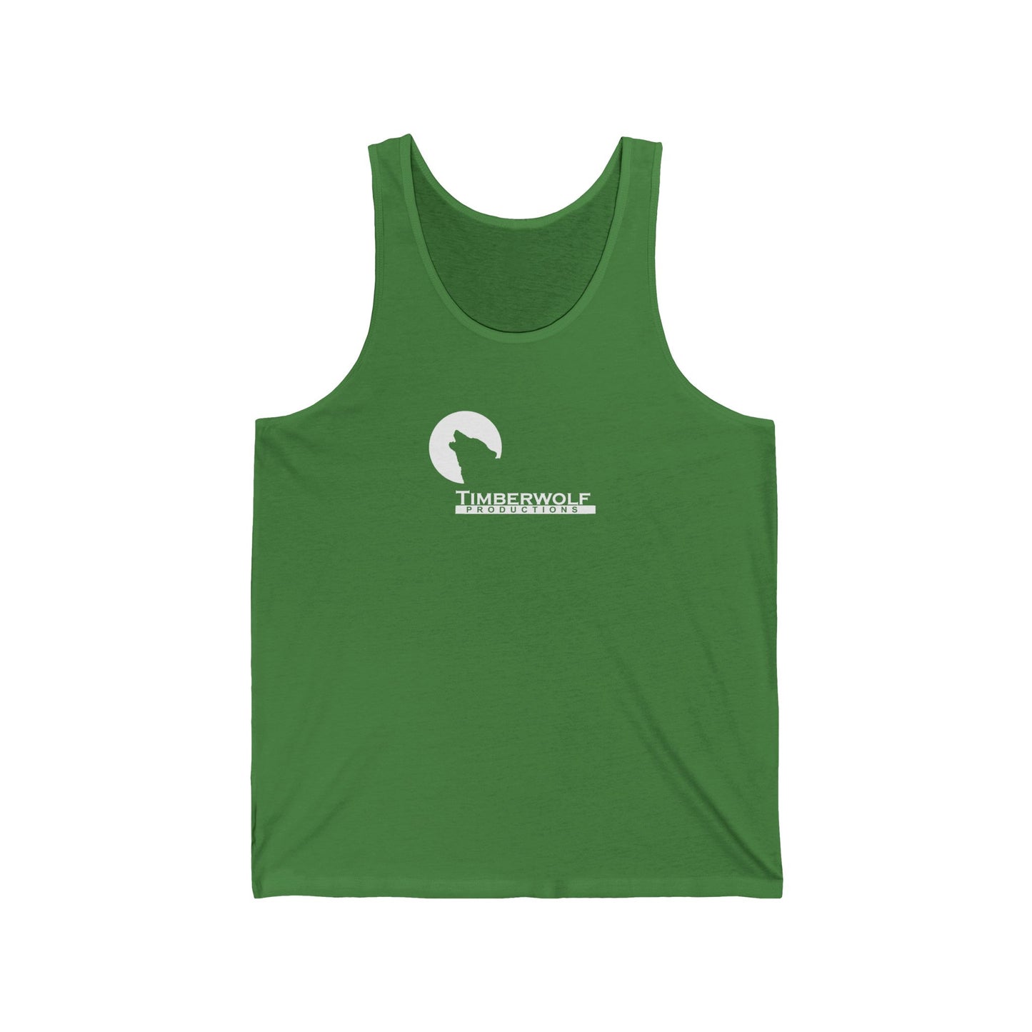 Timberwolf Unisex Jersey Tank - Perfect for Outdoors, Summer Parties, Workouts, Casual Wear, Gift for Nature Lovers