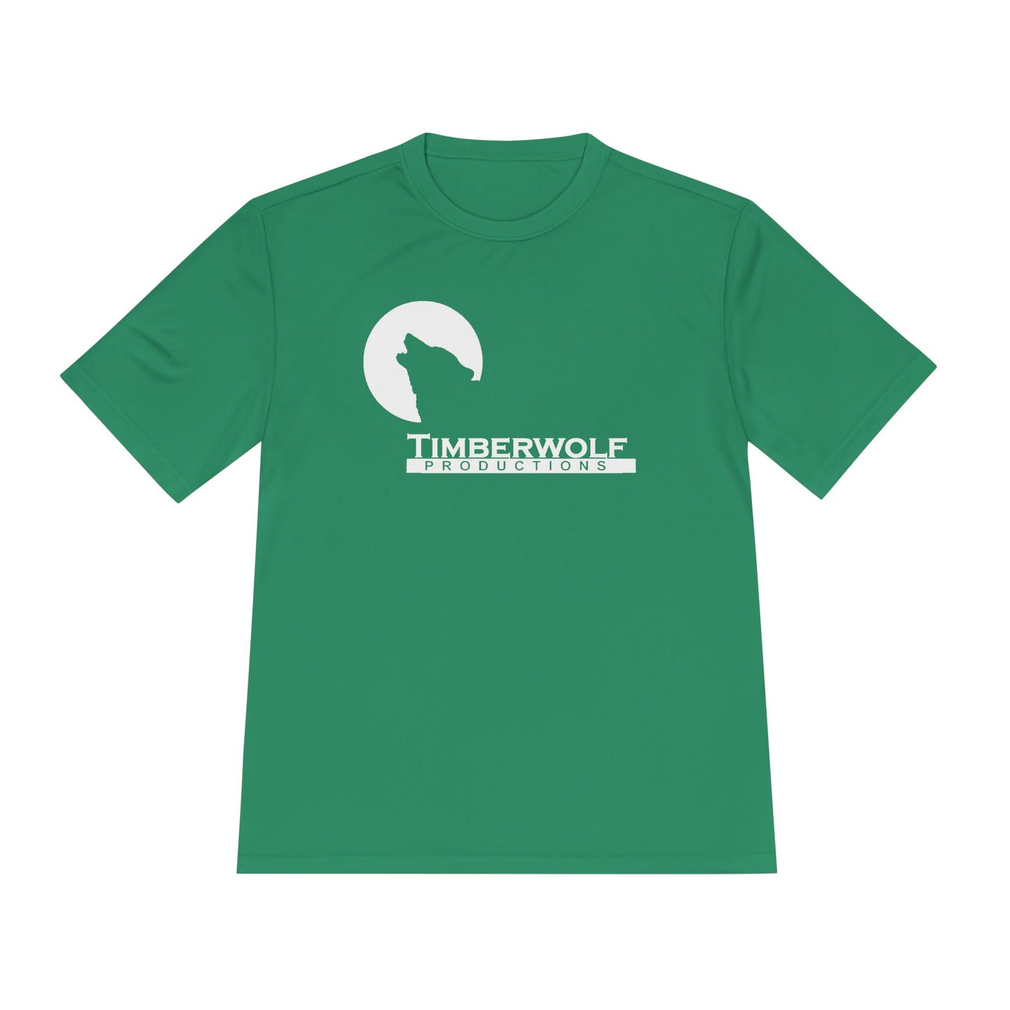 Unisex Moisture Wicking Tee - Timberwolf Graphic Shirt, Cool Workout Tee, Outdoor Adventure Gear, Gift for Nature Lovers