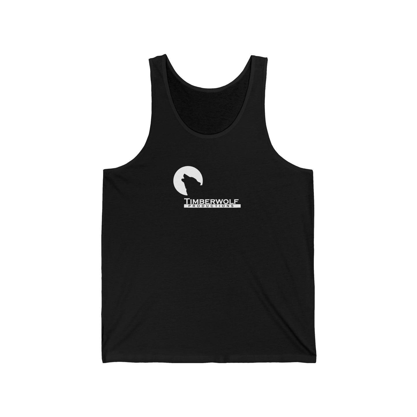 Timberwolf Unisex Jersey Tank - Perfect for Outdoors, Summer Parties, Workouts, Casual Wear, Gift for Nature Lovers