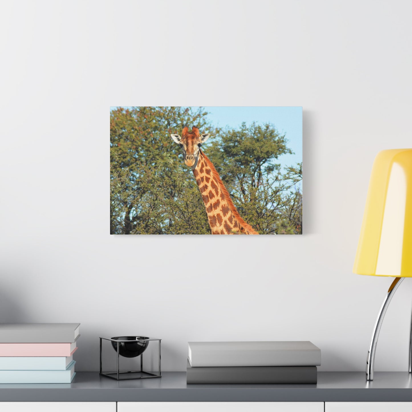 Elegant Giraffe Canvas