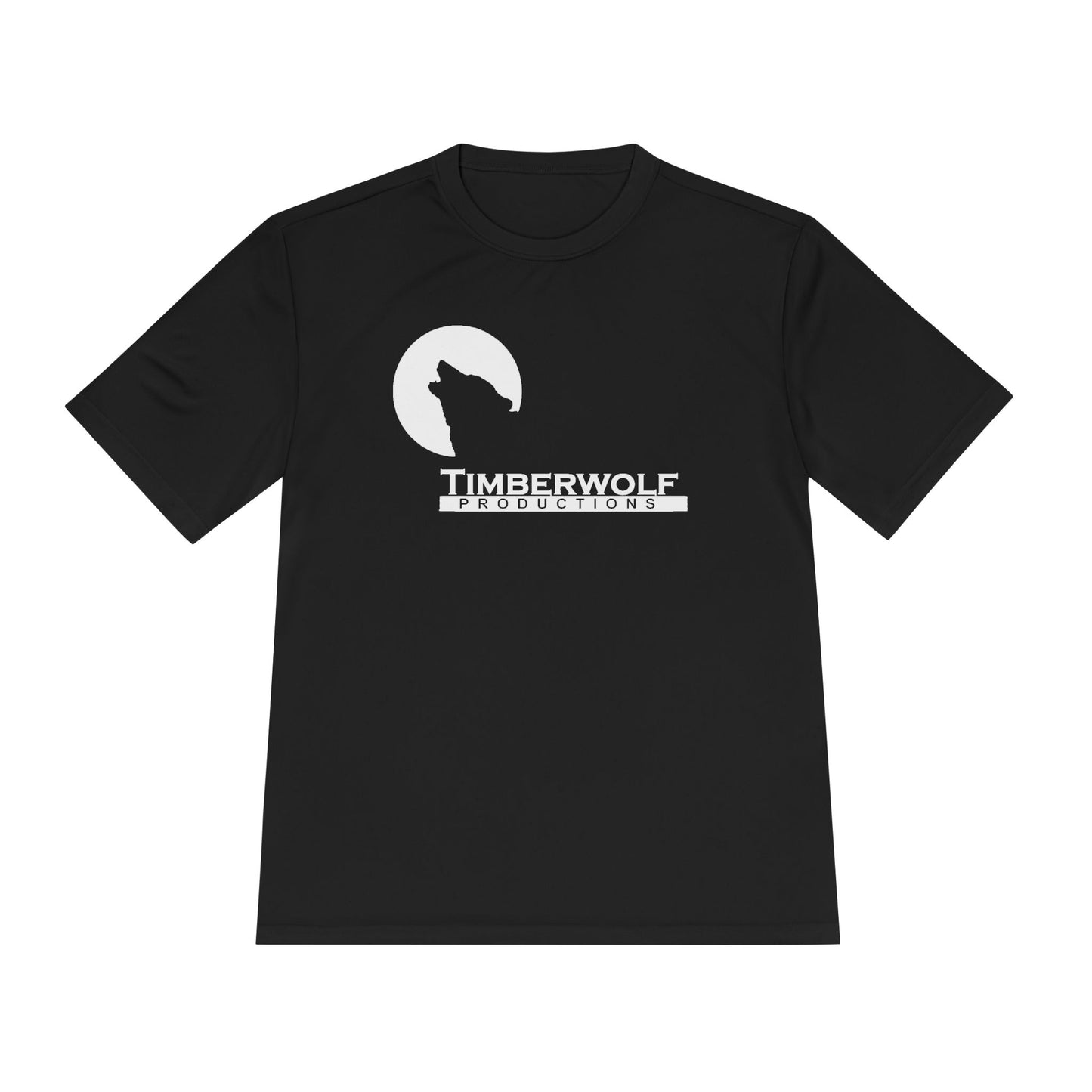 Unisex Moisture Wicking Tee - Timberwolf Graphic Shirt, Cool Workout Tee, Outdoor Adventure Gear, Gift for Nature Lovers
