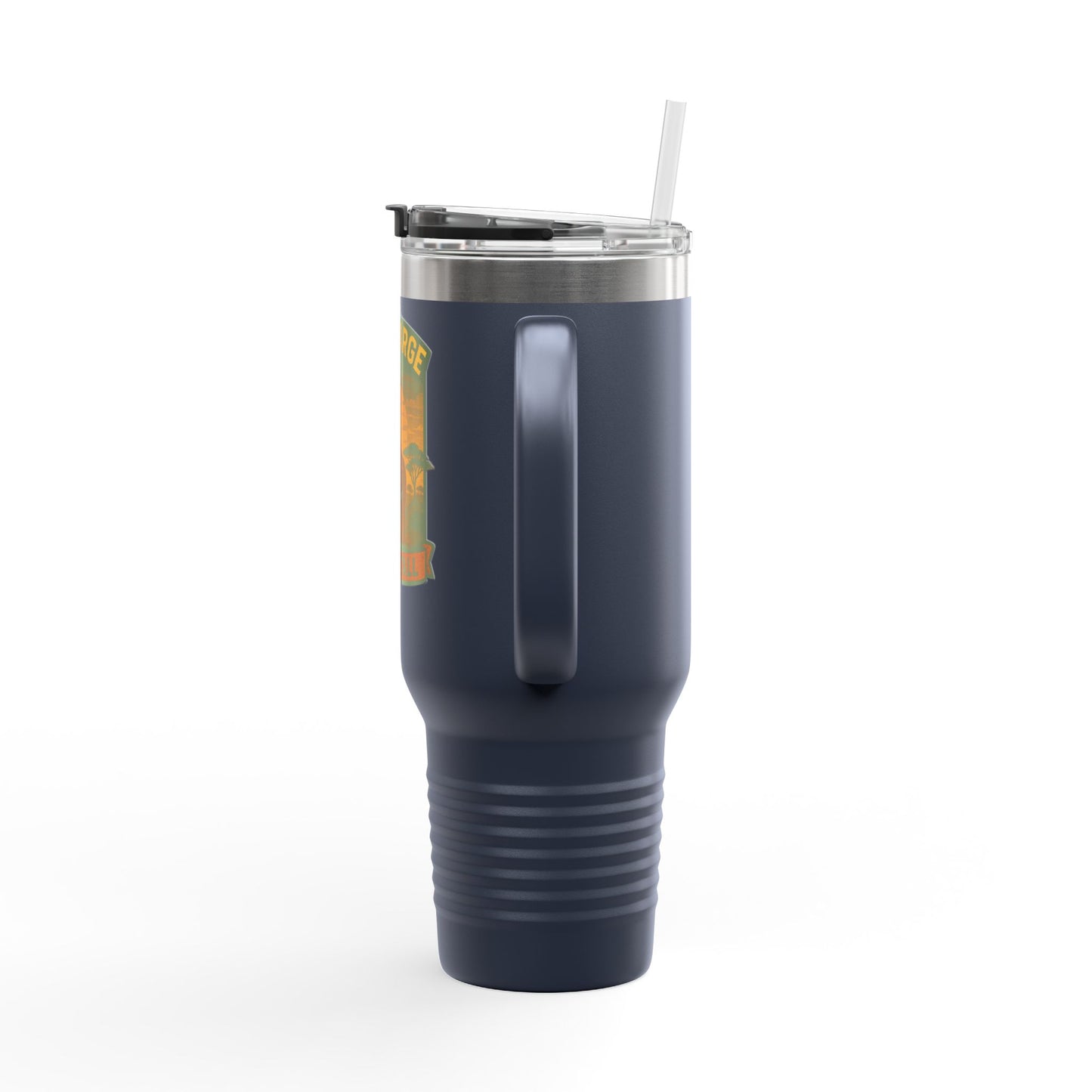 Giraffe Travel Mug | Inspirational Tumbler Live Large Stand Tall