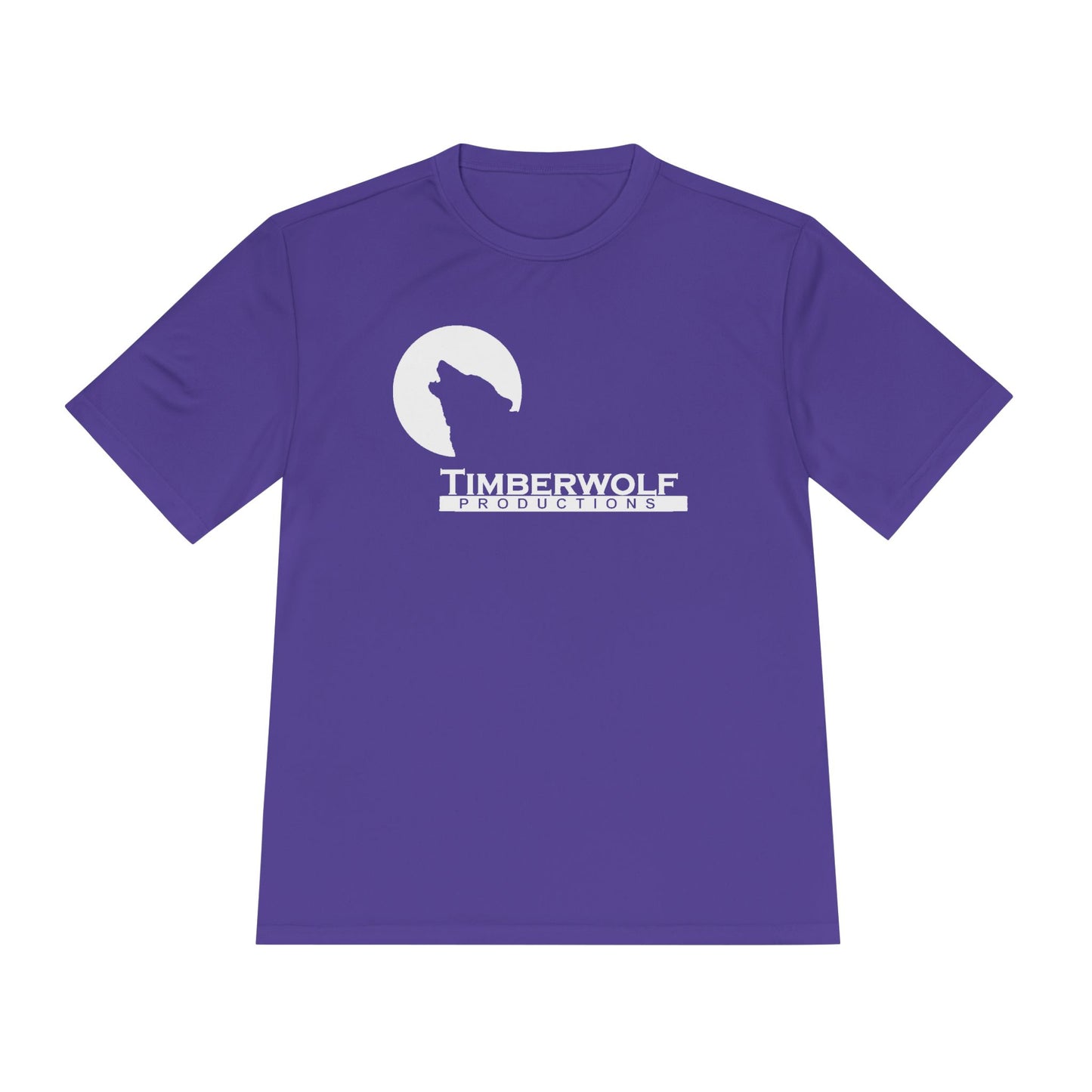 Unisex Moisture Wicking Tee - Timberwolf Graphic Shirt, Cool Workout Tee, Outdoor Adventure Gear, Gift for Nature Lovers