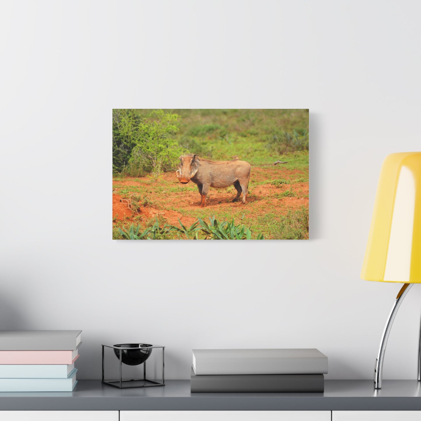 Dirty Warthog - Canvas Print