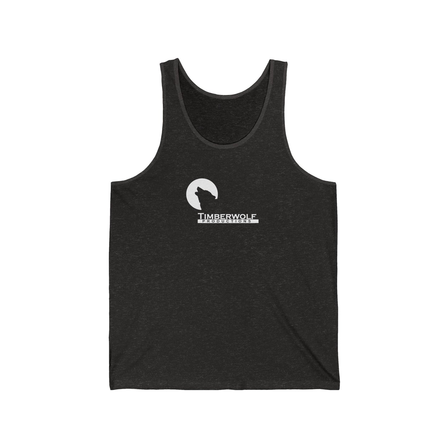 Timberwolf Unisex Jersey Tank - Perfect for Outdoors, Summer Parties, Workouts, Casual Wear, Gift for Nature Lovers