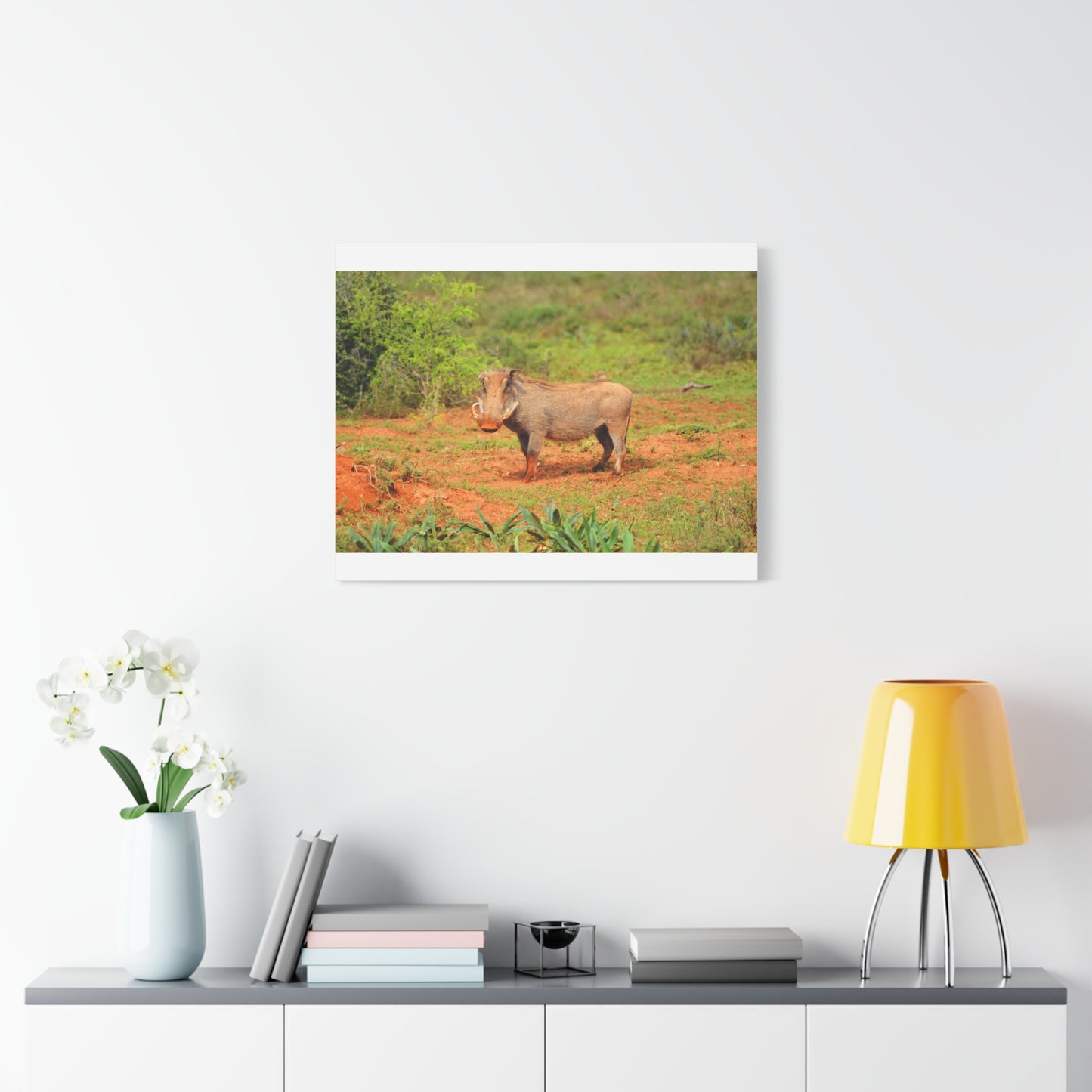 Dirty Warthog - Canvas Print