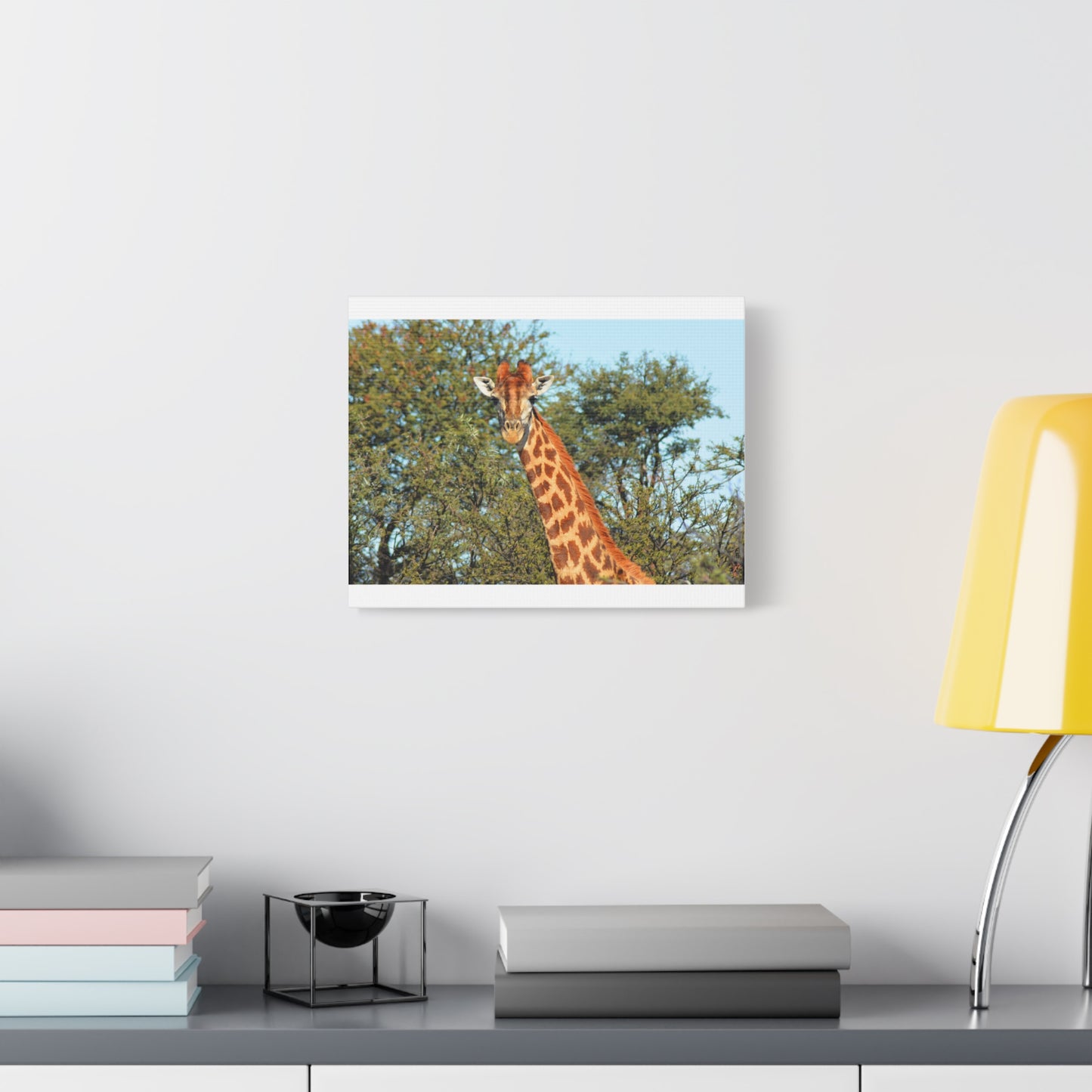 Elegant Giraffe Canvas