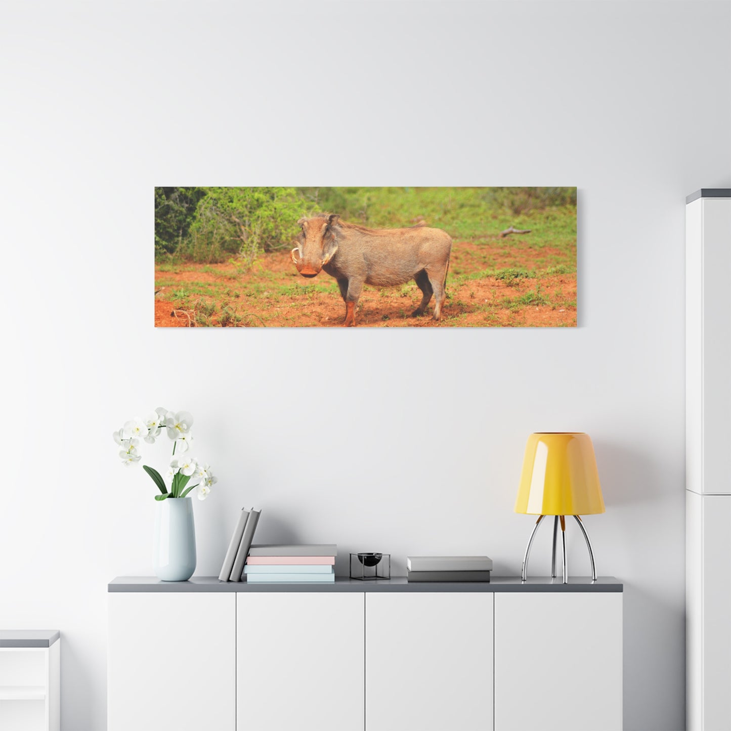 Dirty Warthog - Canvas Print