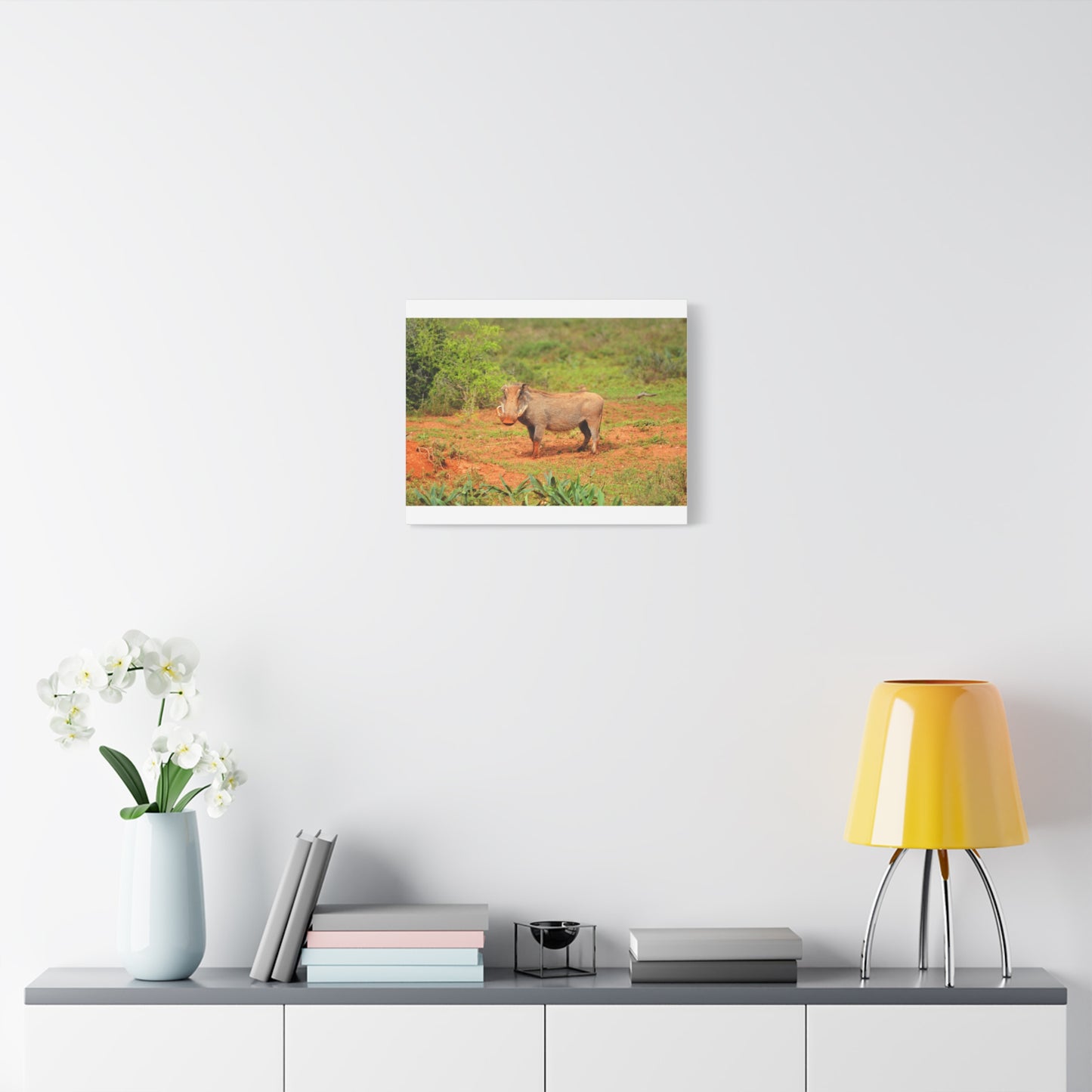 Dirty Warthog - Canvas Print