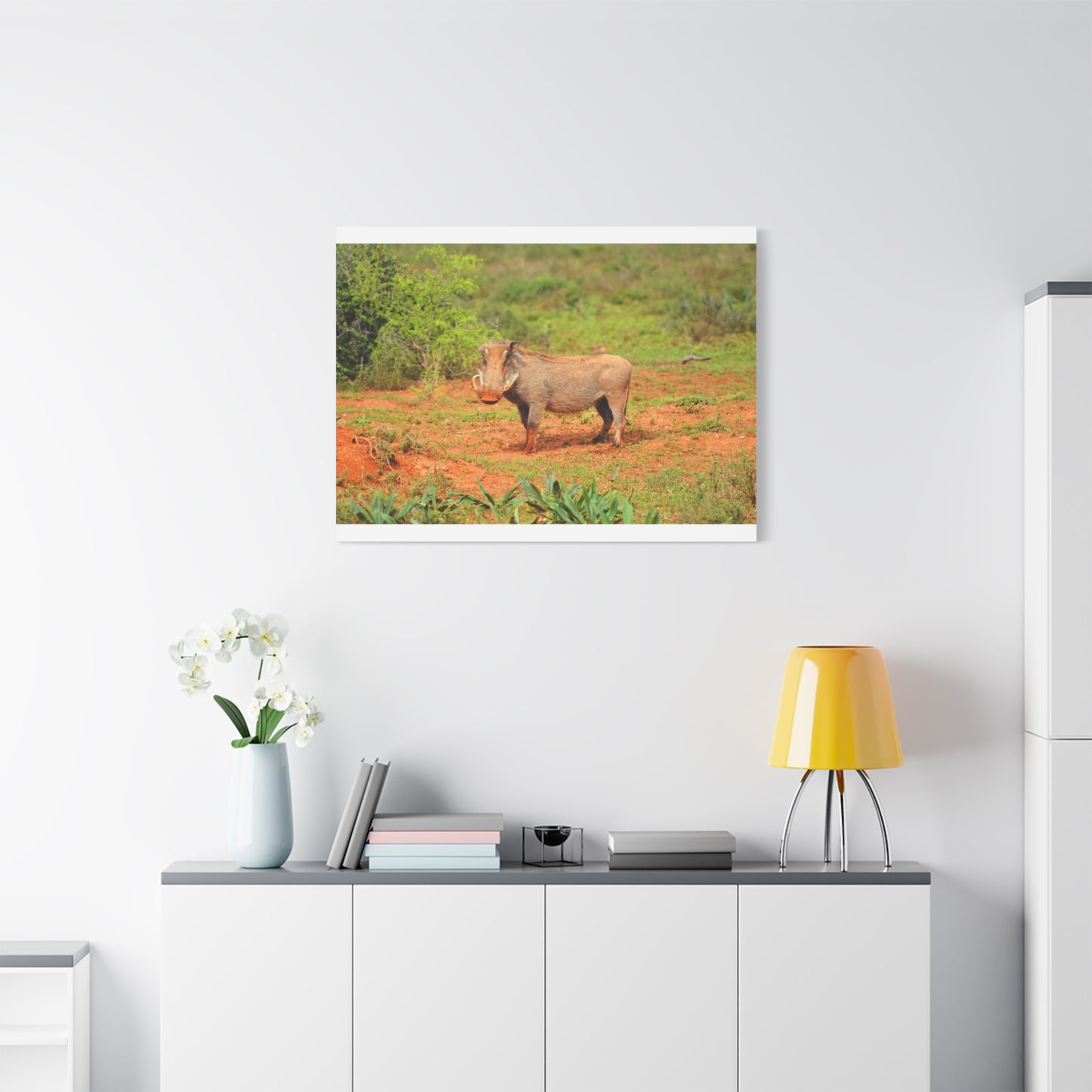 Dirty Warthog - Canvas Print