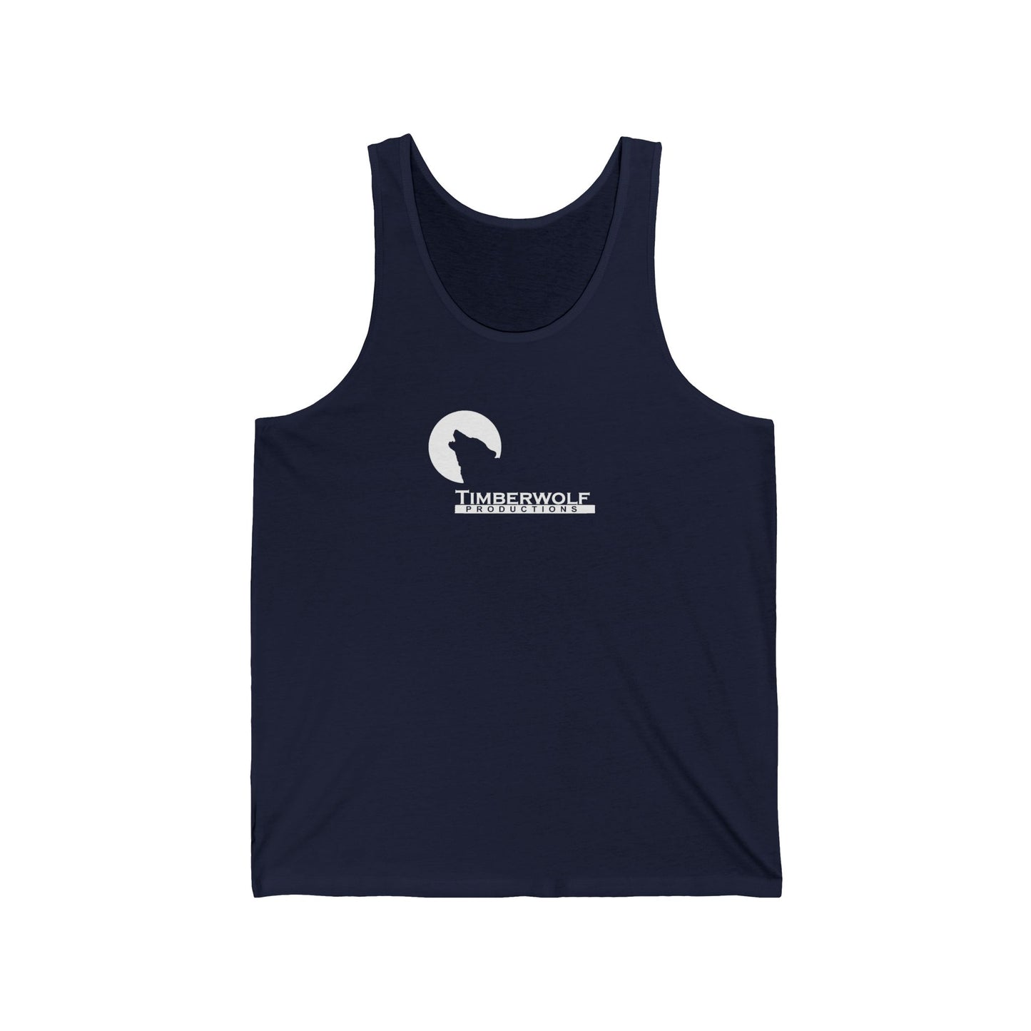 Timberwolf Unisex Jersey Tank - Perfect for Outdoors, Summer Parties, Workouts, Casual Wear, Gift for Nature Lovers