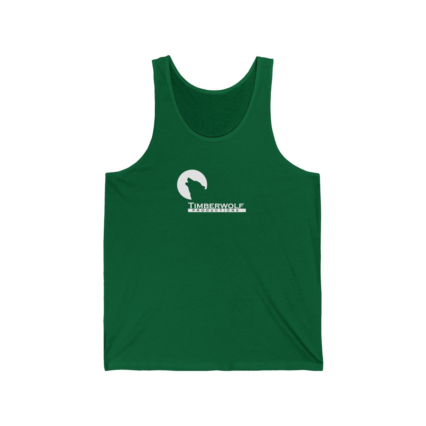 Timberwolf Unisex Jersey Tank - Perfect for Outdoors, Summer Parties, Workouts, Casual Wear, Gift for Nature Lovers