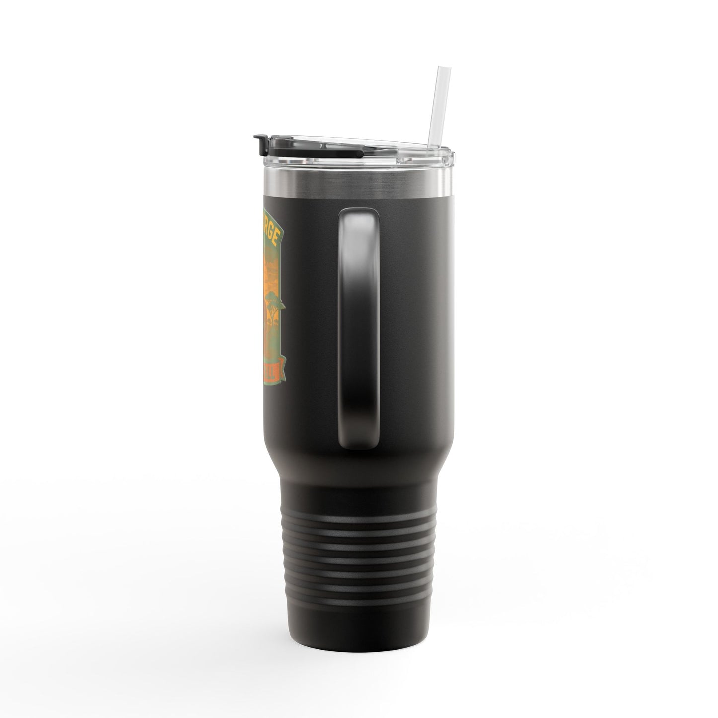 Giraffe Travel Mug | Inspirational Tumbler Live Large Stand Tall