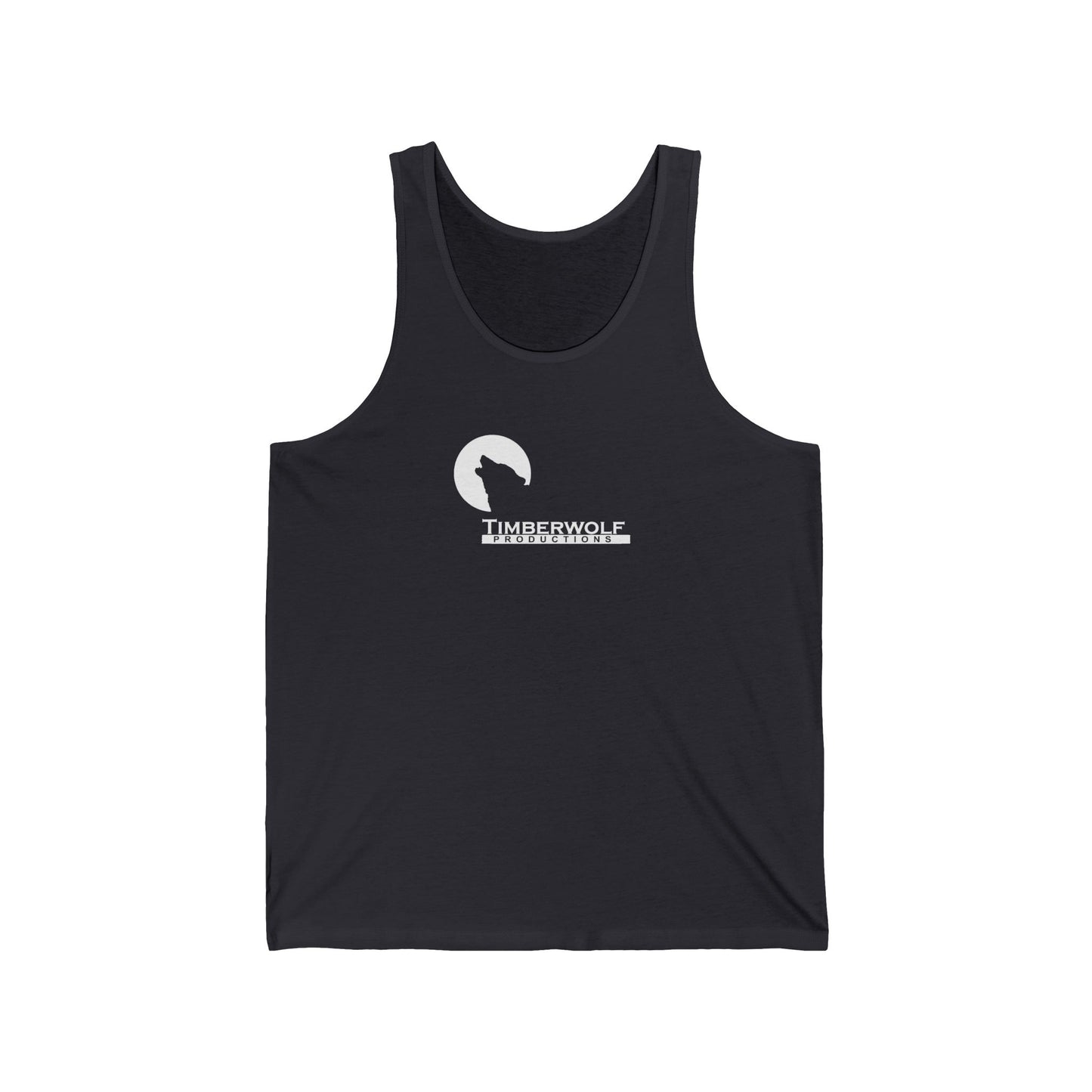 Timberwolf Unisex Jersey Tank - Perfect for Outdoors, Summer Parties, Workouts, Casual Wear, Gift for Nature Lovers