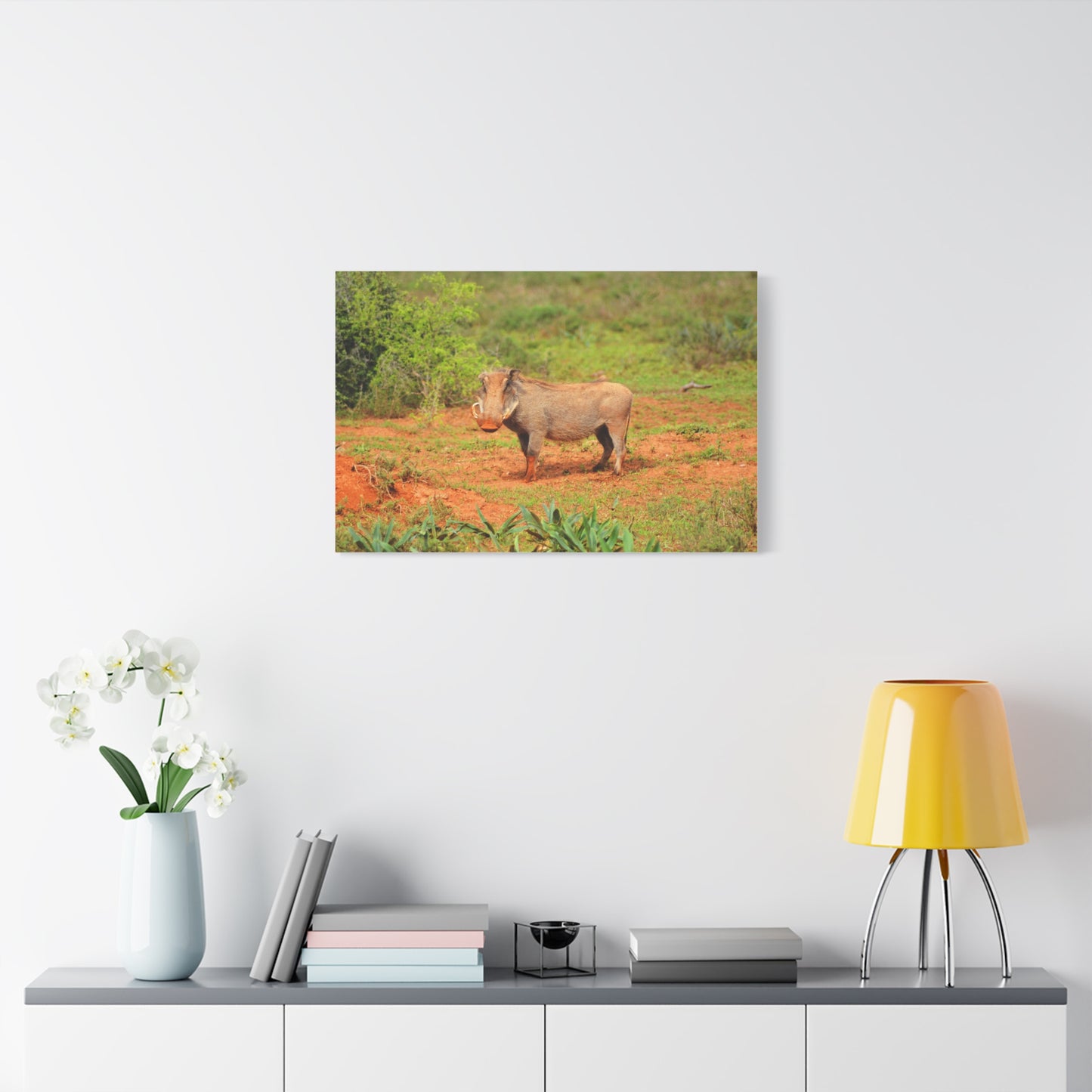 Dirty Warthog - Canvas Print