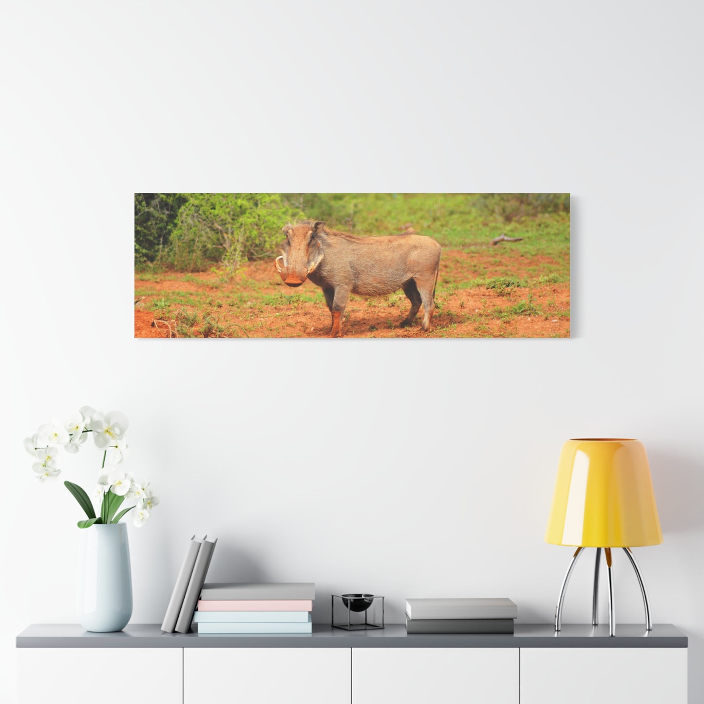 Dirty Warthog - Canvas Print