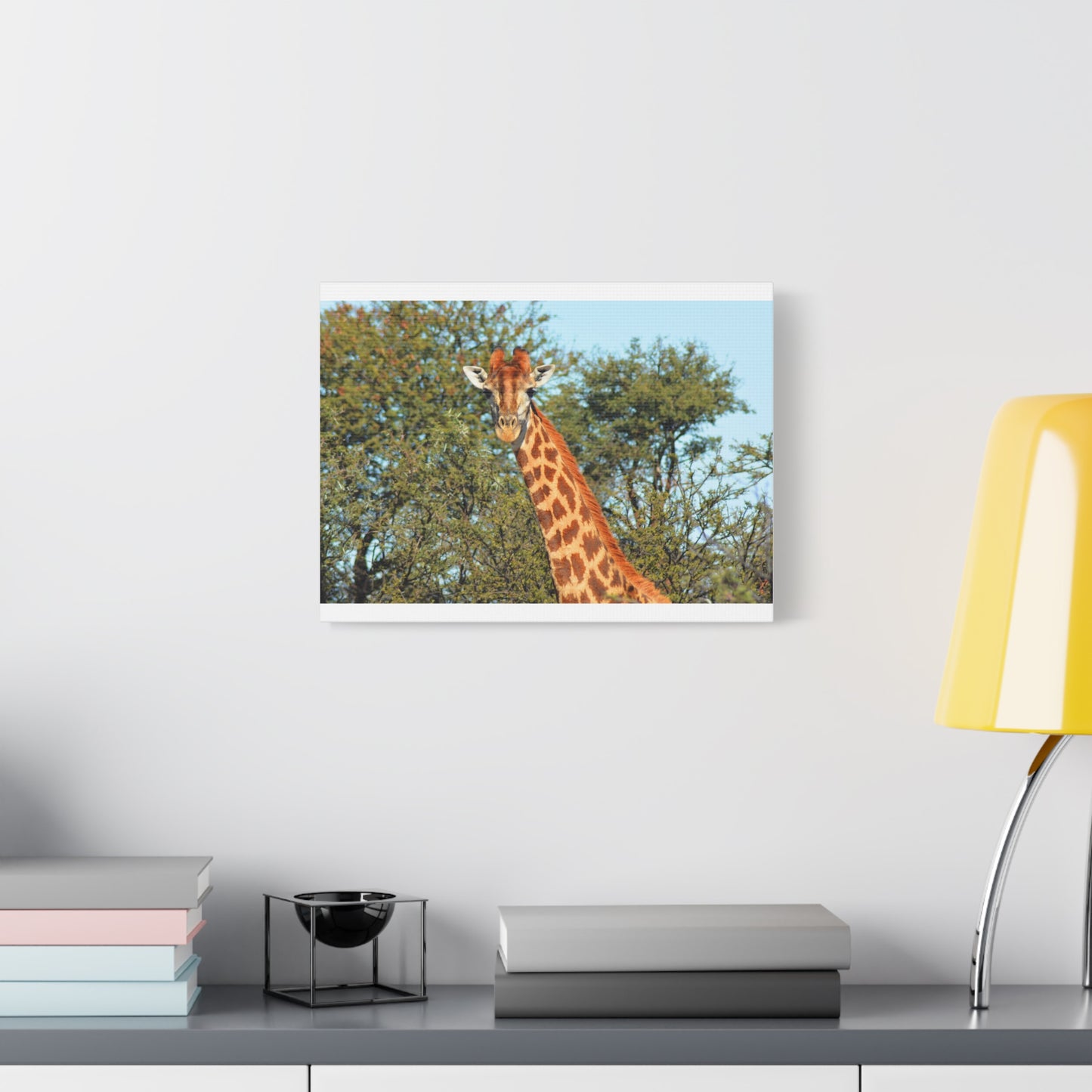 Elegant Giraffe Canvas