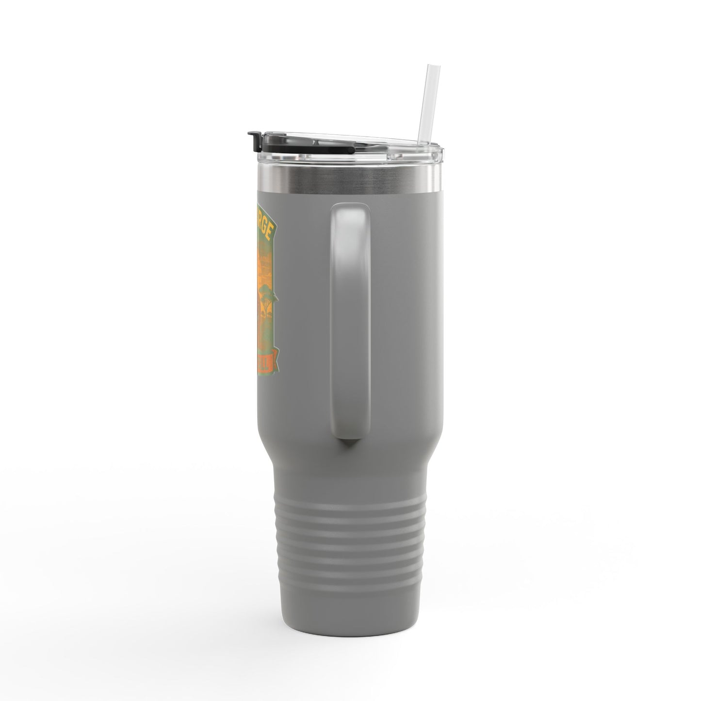 Giraffe Travel Mug | Inspirational Tumbler Live Large Stand Tall