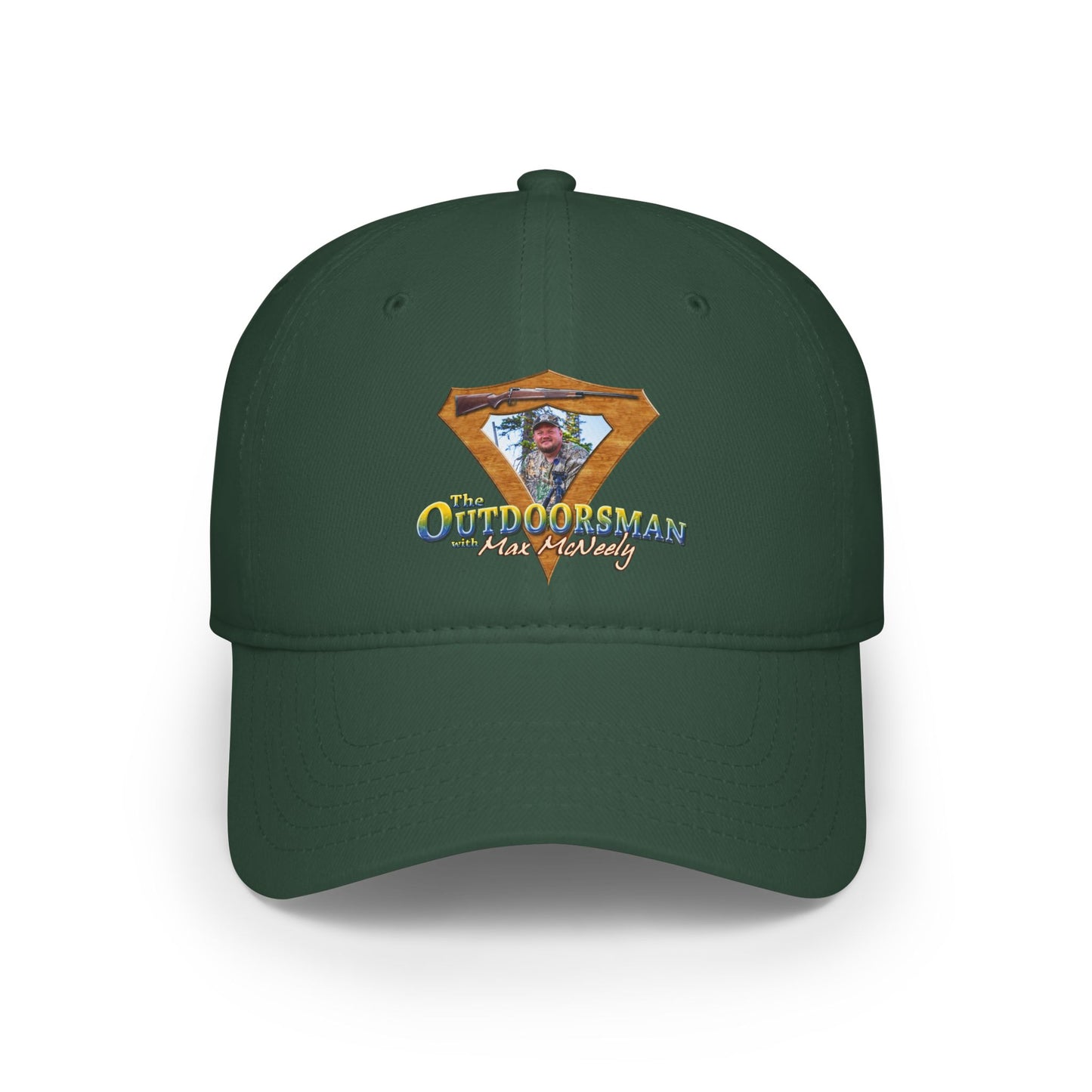 Outdoorsman Low Profile Baseball Cap, Fishing Hat, Outdoor Gear, Stylish Cap, Summer Accessories, Gift for Dad