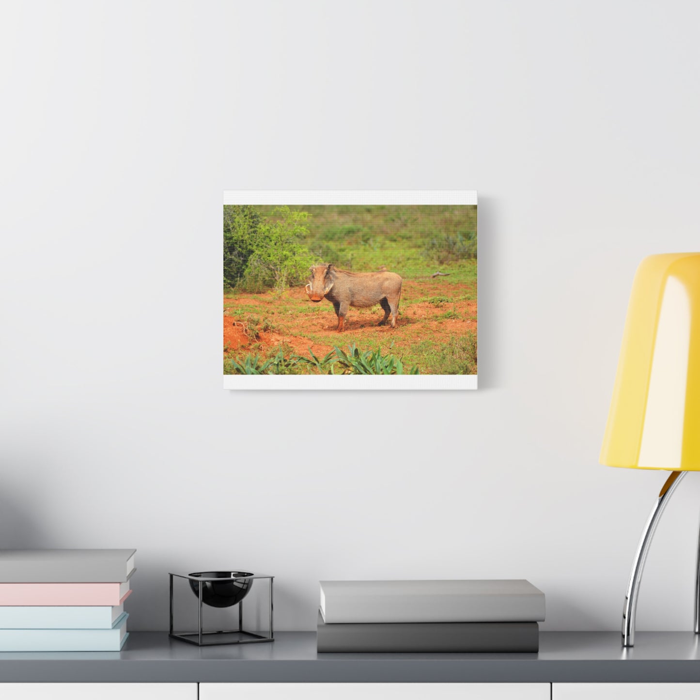 Dirty Warthog - Canvas Print