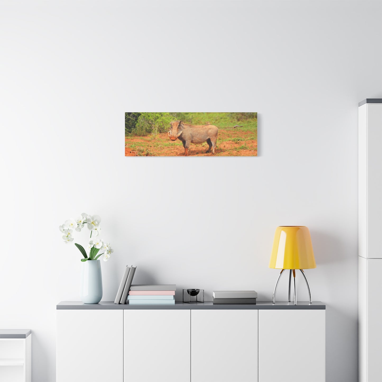 Dirty Warthog - Canvas Print