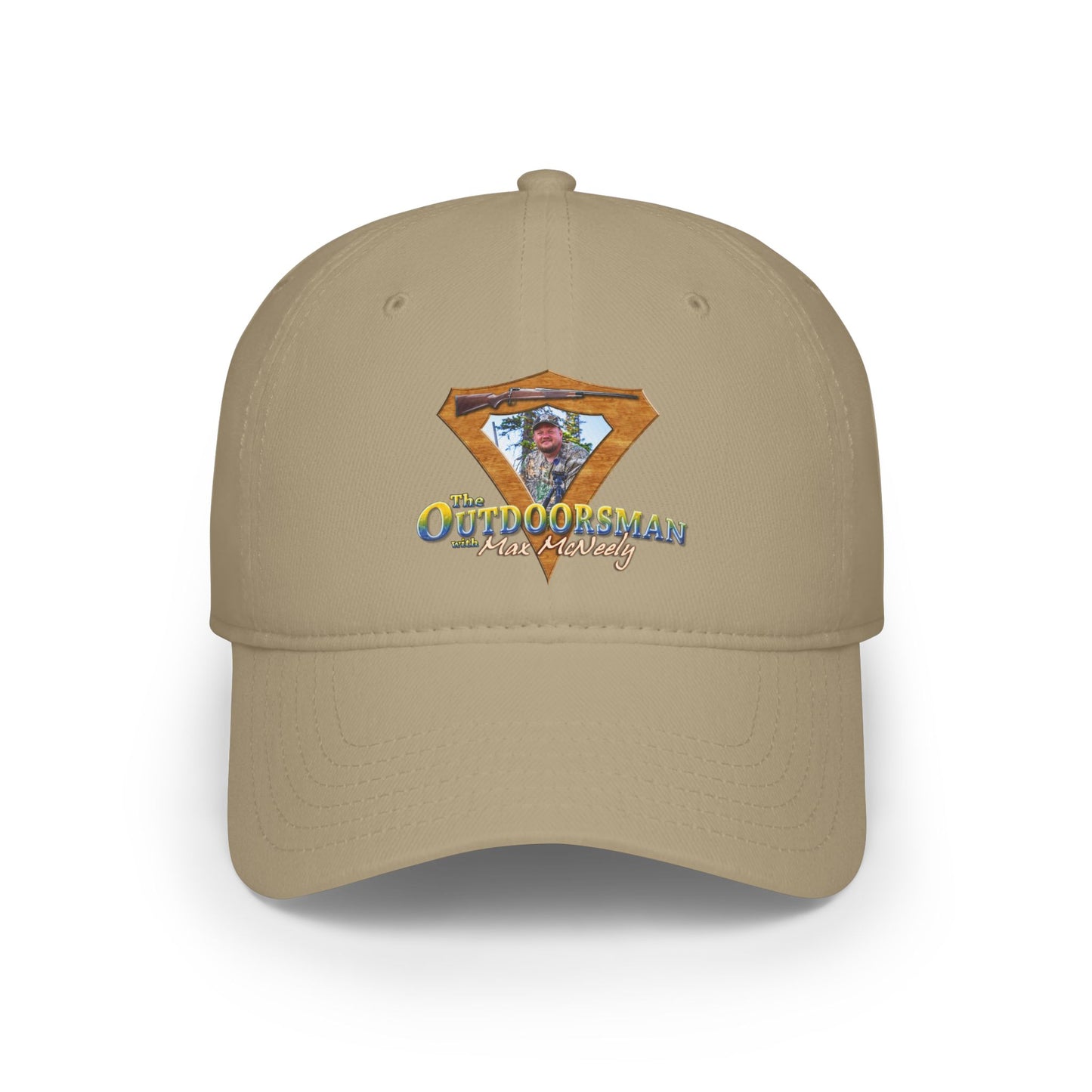 Outdoorsman Low Profile Baseball Cap, Fishing Hat, Outdoor Gear, Stylish Cap, Summer Accessories, Gift for Dad