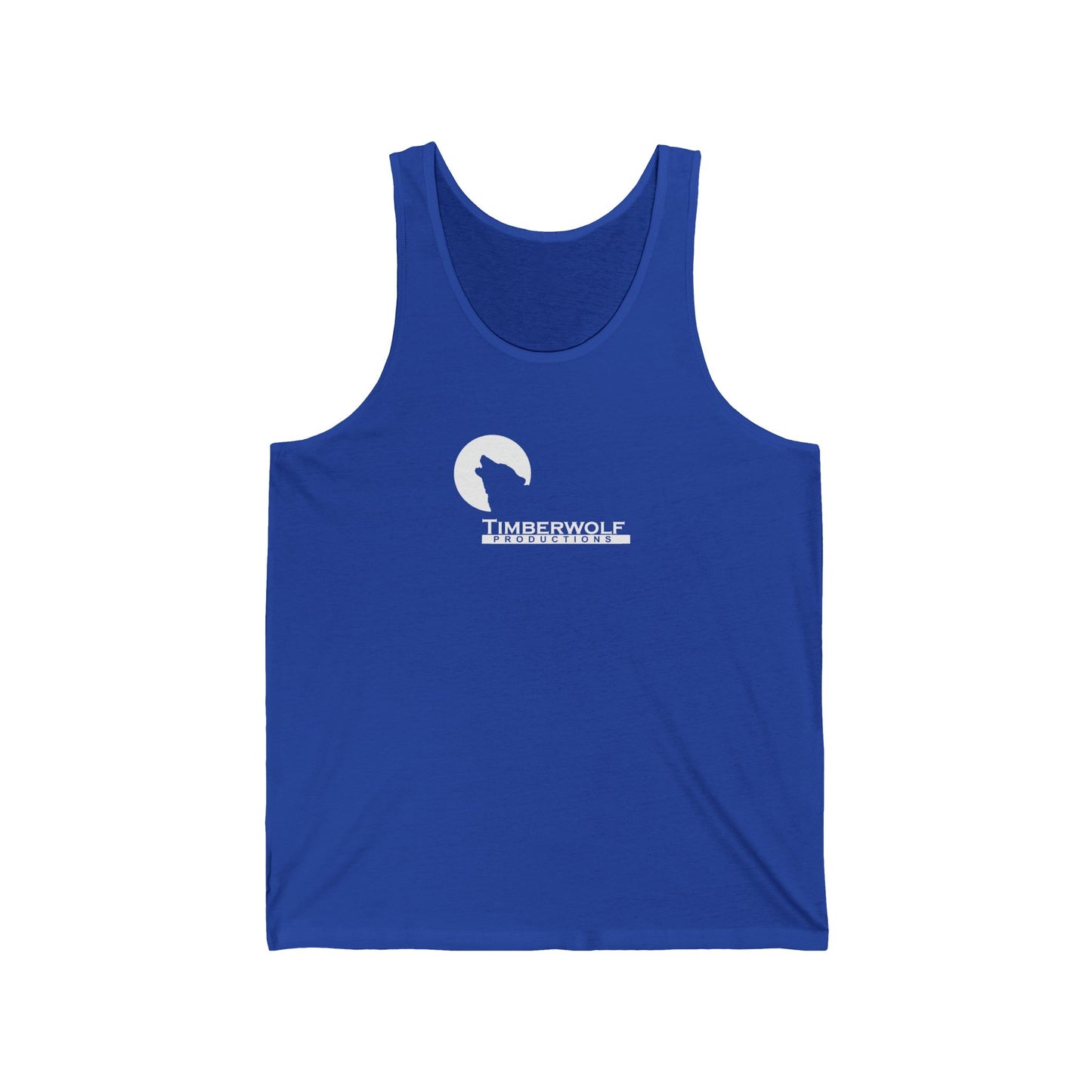 Timberwolf Unisex Jersey Tank - Perfect for Outdoors, Summer Parties, Workouts, Casual Wear, Gift for Nature Lovers