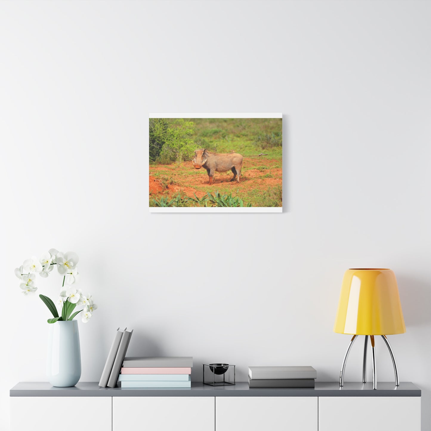 Dirty Warthog - Canvas Print