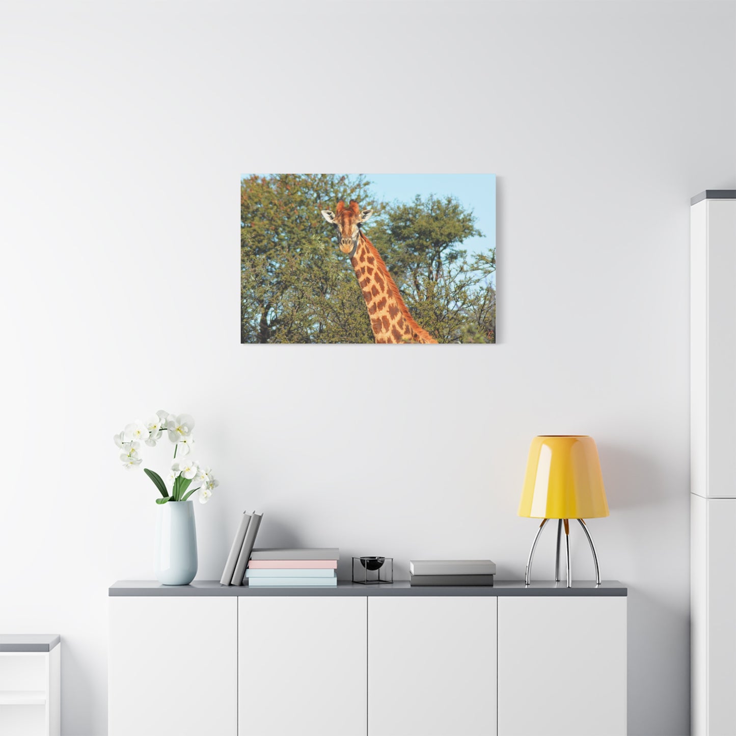 Elegant Giraffe Canvas