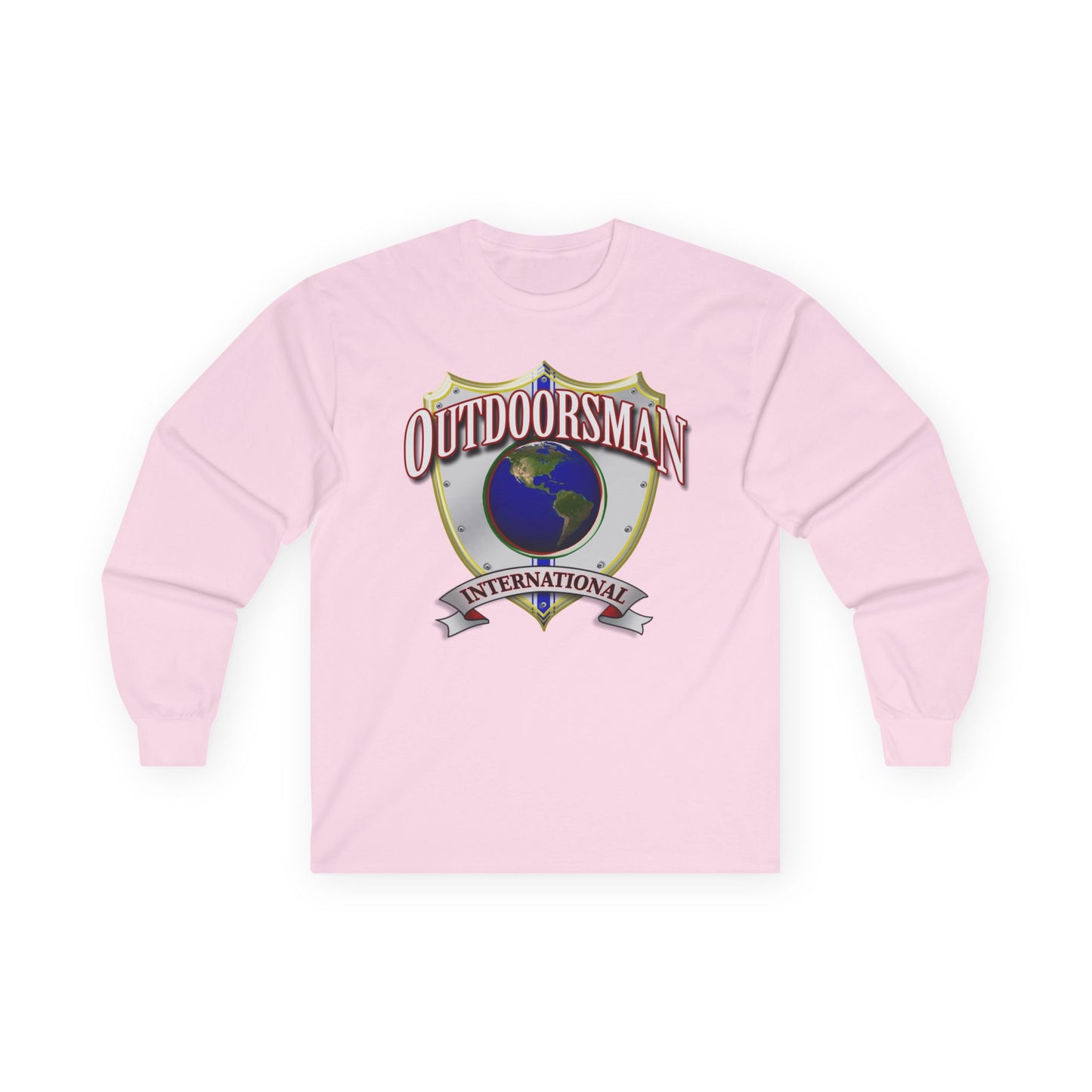 Outdoorsman International Long Sleeve Tee, Adventure Apparel, Gift for Outdoor Enthusiasts, Camping Shirt, Travel Clothing, Unisex [...]
