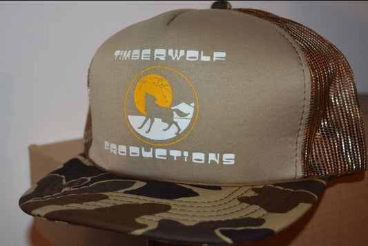 Timberwolf Productions Adjustable Camo SnapBack Hat