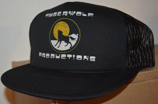 Timberwolf Productions Adjustable Black SnapBack Hat